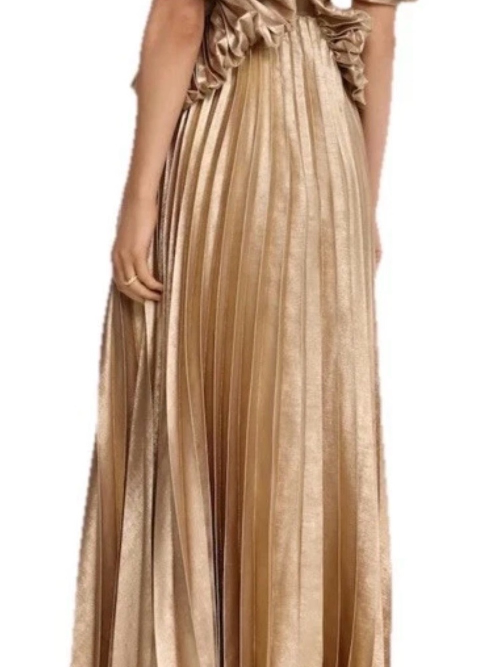 Acler Hillsome Maxi Dress in Gold Size - 2 - Picture 3 of 13